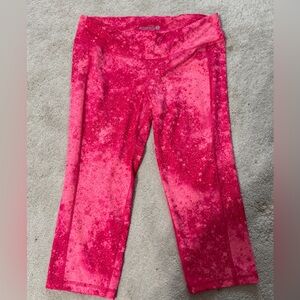 Old Navy Active Pink Tie-Dye Leggings